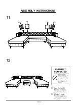 Preview for 12 page of Furniture of America CM6256 Assembly Instructions Manual