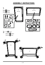 Preview for 8 page of Furniture of America CM6257 Assembly Instructions Manual