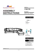 Furniture of America CM6258 Assembly Instructions Manual preview