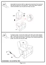 Preview for 4 page of Furniture of America CM6314CH Assembly Instructions