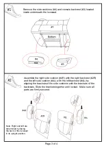 Предварительный просмотр 3 страницы Furniture of America CM6314LV Assembly Instructions