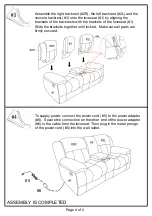 Предварительный просмотр 4 страницы Furniture of America CM6314LV Assembly Instructions