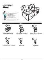 Preview for 5 page of Furniture of America CM6326-LV Assembly Instructions Manual