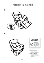 Preview for 8 page of Furniture of America CM6343-CH Assembly Instructions Manual