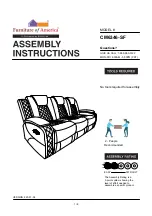 Furniture of America CM6346-SF Assembly Instructions Manual preview