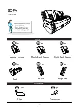 Preview for 5 page of Furniture of America CM6346-SF Assembly Instructions Manual