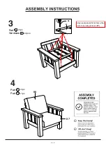 Preview for 7 page of Furniture of America CM6471-CH Assembly Instructions Manual