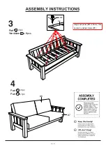 Preview for 7 page of Furniture of America CM6471-SF Assembly Instructions Manual