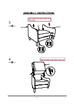 Preview for 8 page of Furniture of America CM6496CH Assembly Instructions Manual