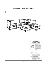 Preview for 10 page of Furniture of America CM6499-CH Assembly Instructions Manual