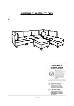 Preview for 10 page of Furniture of America CM6499-CNR Assembly Instructions Manual