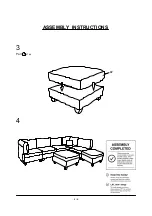 Preview for 8 page of Furniture of America CM6499-OT Assembly Instructions Manual