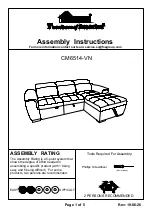 Furniture of America CM6514-VN Assembly Instructions preview