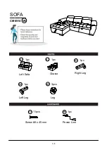 Preview for 5 page of Furniture of America CM6514 Assembly Instructions Manual