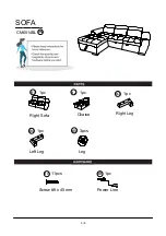 Preview for 5 page of Furniture of America CM6514BL Assembly Instructions Manual