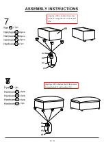 Preview for 10 page of Furniture of America CM6547 Assembly Instructions Manual