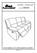 Preview for 11 page of Furniture of America CM6555C Assembly Instructions Manual