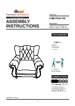 Furniture of America CM6572CH-VN Assembly Instructions Manual preview