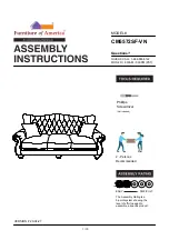 Furniture of America CM6572SF-VN Assembly Instructions Manual preview