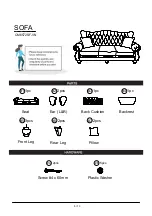 Preview for 5 page of Furniture of America CM6572SF-VN Assembly Instructions Manual