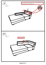 Preview for 6 page of Furniture of America CM6591 Assembly Instructions Manual