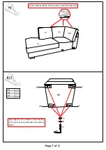 Preview for 7 page of Furniture of America CM6591 Assembly Instructions Manual