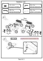 Preview for 4 page of Furniture of America CM6594-LV Assembly Instructions Manual