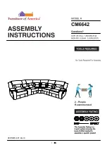 Furniture of America CM6642 Assembly Instructions Manual preview