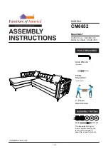 Furniture of America CM6652 Assembly Instructions Manual preview