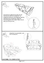 Preview for 3 page of Furniture of America CM6718-L Assembly Instructions