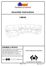 Furniture of America CM6822 Assembly Instructions preview