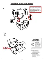 Preview for 6 page of Furniture of America CM6827CH Assembly Instructions Manual