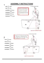 Preview for 6 page of Furniture of America CM6833-LS Assembly Instruction Manual