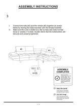 Preview for 7 page of Furniture of America CM6833-LS Assembly Instruction Manual