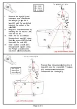 Preview for 4 page of Furniture of America CM6833WH Assembly Instructions