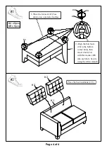 Preview for 4 page of Furniture of America CM6862-LV Assembly Instructions