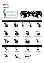 Preview for 5 page of Furniture of America CM6895 Assembly Instructions Manual