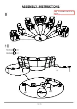 Preview for 12 page of Furniture of America CM6895 Assembly Instructions Manual