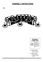 Preview for 13 page of Furniture of America CM6895 Assembly Instructions Manual