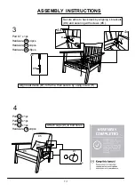 Preview for 7 page of Furniture of America CM6911-CH Assembly Instructions Manual