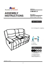 Furniture of America CM6940-LV Assembly Instructions Manual preview