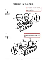 Preview for 6 page of Furniture of America CM6940-LV Assembly Instructions Manual