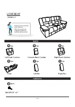 Предварительный просмотр 5 страницы Furniture of America CM6943-LV Assembly Instructions Manual