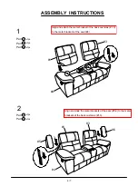 Предварительный просмотр 6 страницы Furniture of America CM6943-LV Assembly Instructions Manual