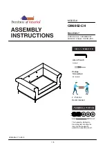 Furniture of America CM6952-CH Assembly Instructions Manual preview