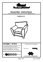 Furniture of America CM6954CH Assembly Instructions preview