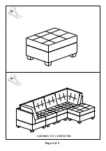 Preview for 5 page of Furniture of America CM6957OT Assembly Instructions