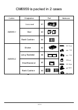 Preview for 6 page of Furniture of America CM6959 Assembly Instructions Manual