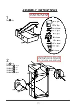 Preview for 8 page of Furniture of America CM6959 Assembly Instructions Manual