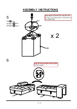 Preview for 10 page of Furniture of America CM6959 Assembly Instructions Manual